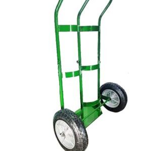 Coche porta oxigeno acetileno con llantas Buggy