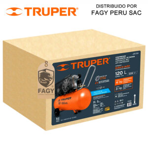 Compresora de Aire Truper 102132, 120 Litros Horizontal