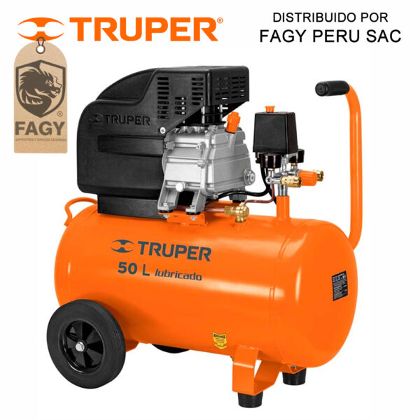Compresora de Aire Truper 11837, 50 Litros Horizontal Compresora de Aire Truper 11837, 50 Litros Horizontal
