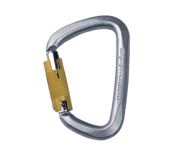 Conector de acero en D modelo Steel Triple Lock Conector de acero en D modelo Steel Triple Lock