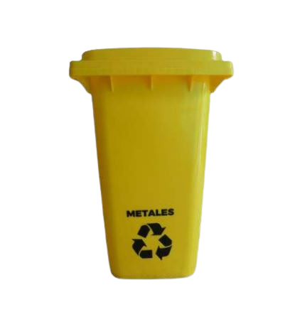 Contenedor de 240 litros con ruedas sin pedal Serigrafiado Contenedor de 240 litros con ruedas sin pedal Serigrafiado