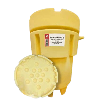 Contenedor overpack de 65 galones codigo SP-W-65DRUM-R Contenedor overpack de 65 galones codigo SP-W-65DRUM-R