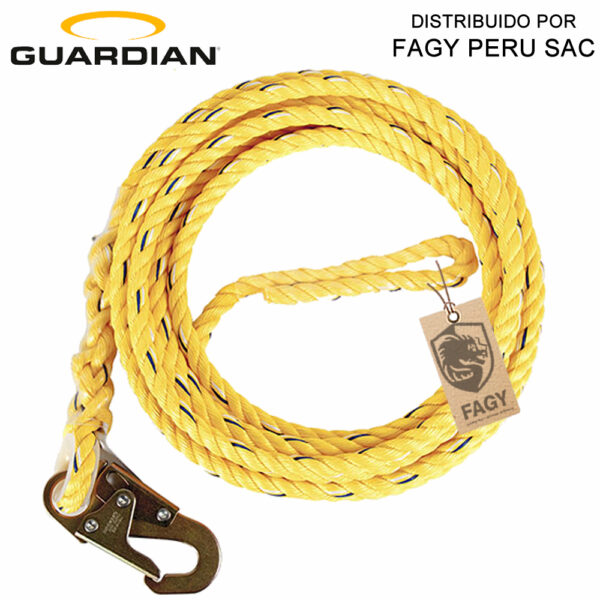 Cuerda Guardian Para Linea De Vida Vertical 50´