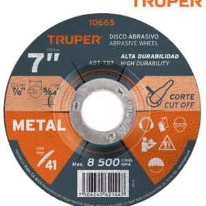 Disco para corte de metal 10665 Truper