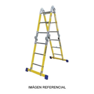Escalera Multiuso Fibra de Vidrio Bronco American