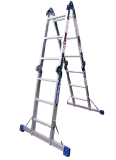 Escalera multiuso de aluminio Bronco American Escalera multiuso de aluminio Bronco American