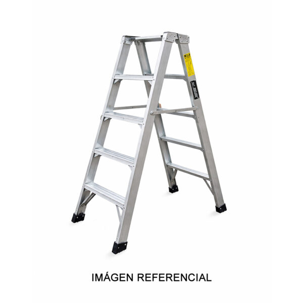 Escalera tijera doble acceso aluminio rhino ladder Escalera tijera doble acceso aluminio rhino ladder