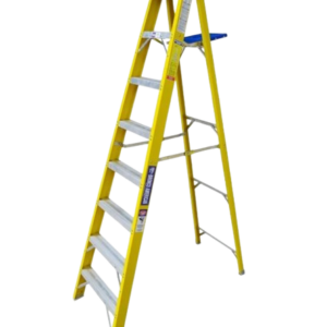 Escalera tijera simple acceso fibra de vidrio Bronco American
