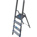 Escalera tipo banqueta aluminio Bronco
