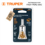 Escobilla tipo copa 3/4″ Truper 11593