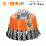Escobilla tipo copa 3″ Truper 17530