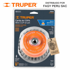 Escobilla tipo copa 5″ Truper 11544