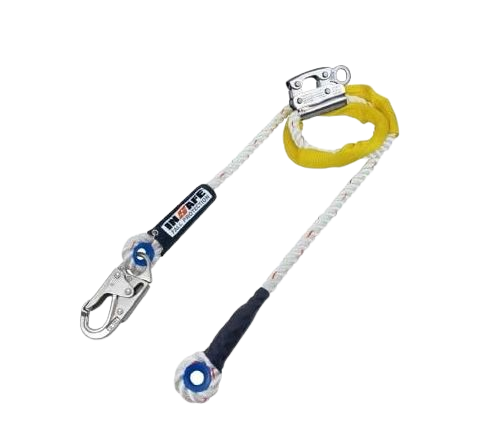 Eslinga de posicionamiento en cuerda 16mm torcida con freno Eslinga de posicionamiento en cuerda 16mm torcida con freno