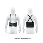 Faja lumbar con tercer cinturón talla G Truper 14217