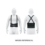 Faja lumbar con tercer cinturón talla M Truper 14216