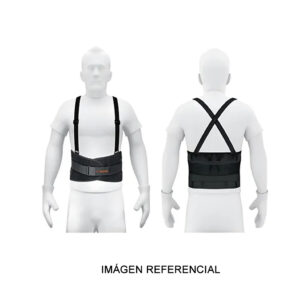 Faja lumbar con tercer cinturón talla XG Truper 10956