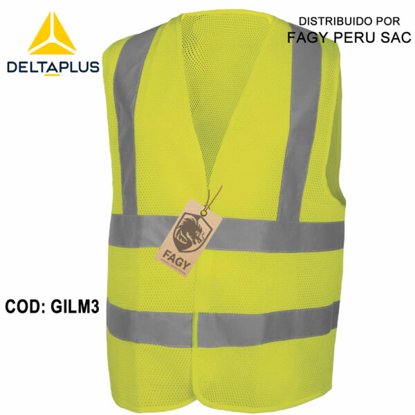 Chaleco alta visibilidad GILM3 Chaleco alta visibilidad GILM3