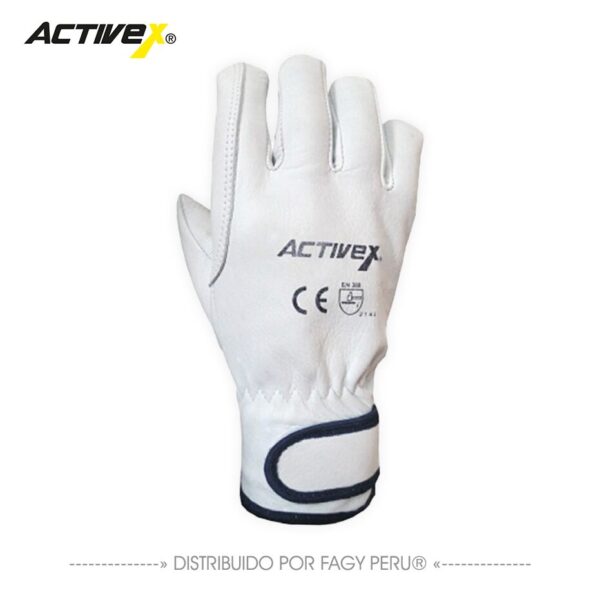 GUANTE ACTIVEX CABRITILLA REFUERZO PALMA Guante Activex Cabritilla con refuerzo en palma y dedos para protección industrial
