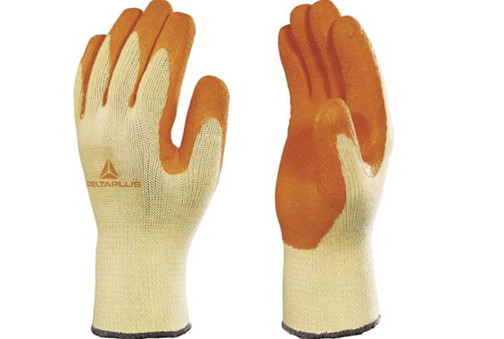 GUANTE DE POLI-ALGODÓN MODELO VE730OR Guante de poliester modelo VE730
