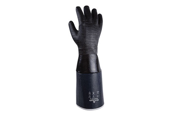 Guantes de neopreno con manga de nitrilo Showa 6781R-06 Guantes de neopreno con manga de nitrilo Showa 6781R-06