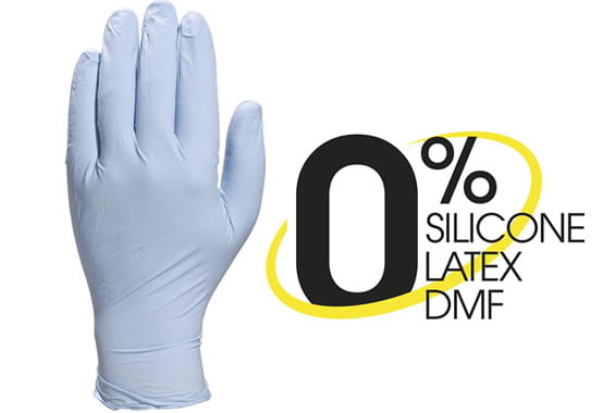 GUANTES DE NITRILO MODELO VENITACTYL V1400B100