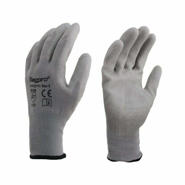 GUANTES G-FLEX PU GRIS