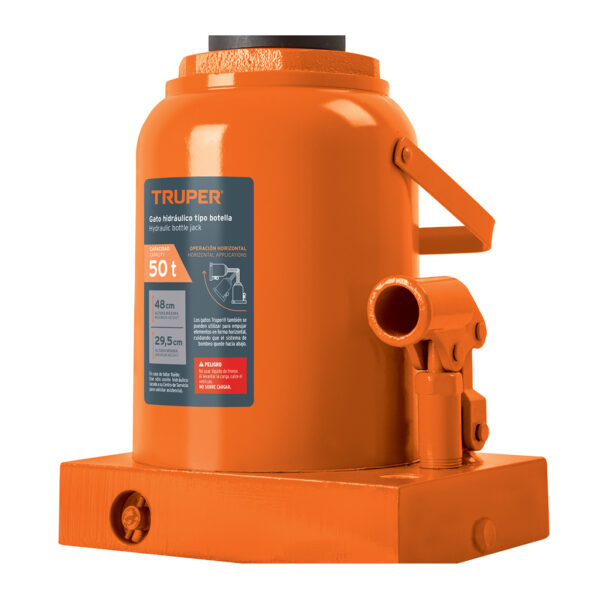 Gato hidráulico de botella de 50 Ton, Truper Gato hidráulico de botella de 50 Ton, Truper