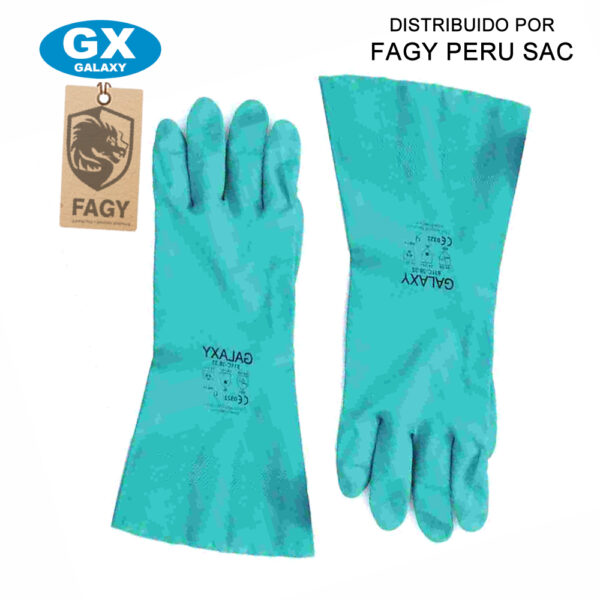 Guante Gx Nitrilo 13″ Resistente A Quimicos Guante Gx Nitrilo 13″ Resistente A Quimicos