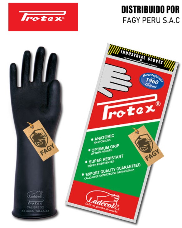 Guante Latex Largo Protex