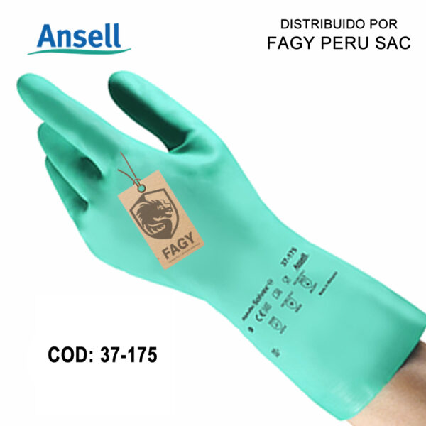 Guantes resistentes a químicos 37-175 ansell Guantes resistentes a químicos 37-175 ansell