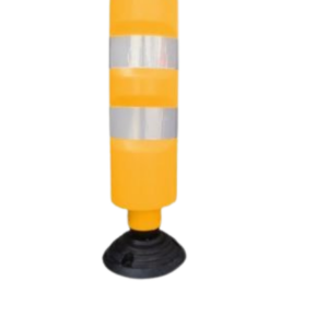 Hito flexible tubular color amarillo importando