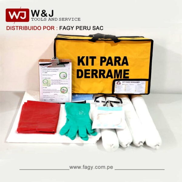 Kit Antiderrame Hidrocarburos Maletin 20L Kit Antiderrame Hidrocarburos Maletin 20L