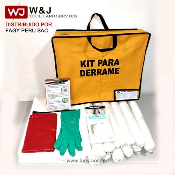 Kit Antiderrame Hidrocarburos Maletin 50L Kit Antiderrame Hidrocarburos Maletin 50L
