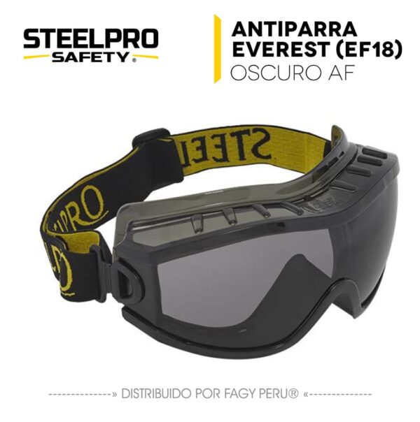 Lente antiparra everest oscuro steelpro Lente antiparra everest oscuro steelpro