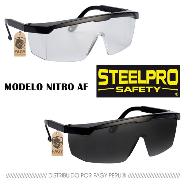 Lente de seguridad modelo Nitro AF Steelpro Lente de seguridad modelo Nitro AF Steelpro