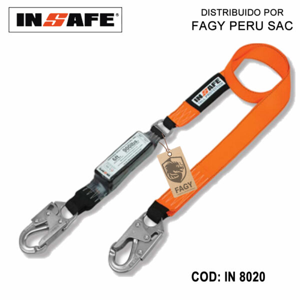 Linea de vida con amortiguador Insafe in 8020