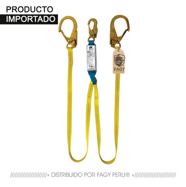 Linea de vida doble con amortiguador Maicol LDA2G1Ch Linea de vida doble con amortiguador Maicol LDA2G1Ch