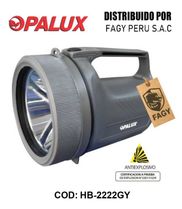 Linterna antiexplosiva 5w Opalux