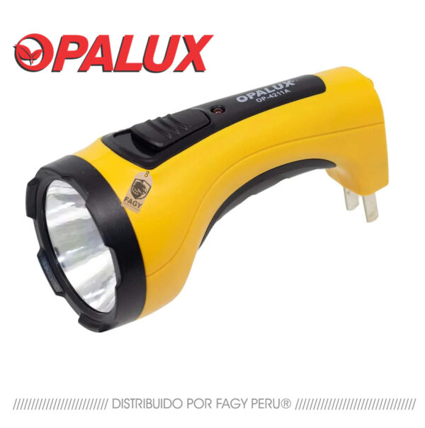 Linterna recargable 2W OP-4211A Opalux Linterna recargable 2W OP-4211A Opalux