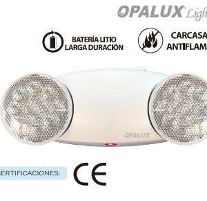Luz de emergencia 24 leds 120 min Opalux 9909.220