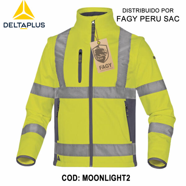 Chaqueta de poliéster Moonlight2 Delta plus Chaqueta de poliéster Moonlight2 Delta plus