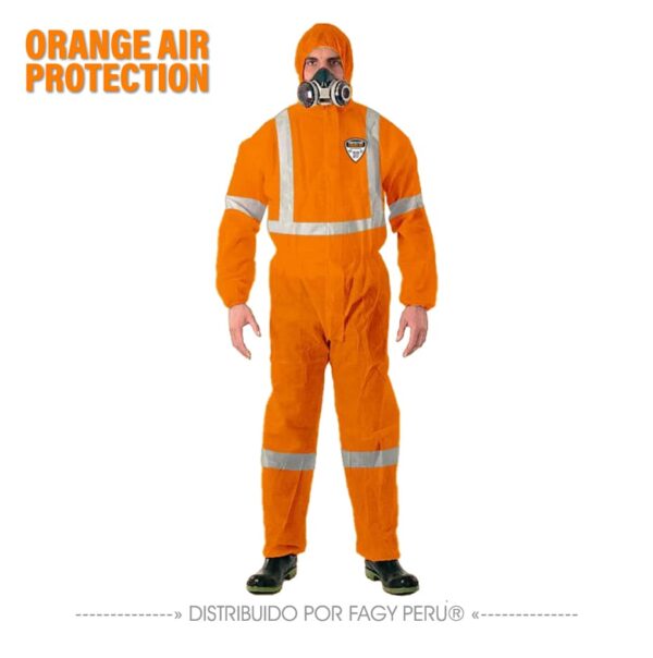 Mameluco microporoso naranja Mameluco microporoso naranja