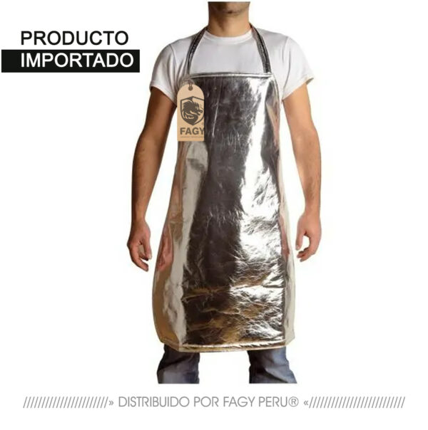 Mandil de rayón aluminizado Dickson Mandil de rayón aluminizado Dickson