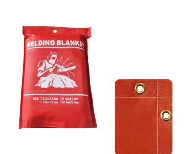 Manta ignifuga para soldar roja importado Manta ignifuga para soldar roja importado