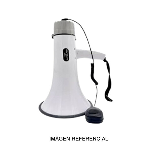 Megáfono 40W recargable batblack BT-MF40 Megáfono 40W recargable batblack BT-MF40