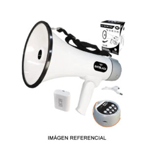 Megáfono 80W recargable batblack BT-MF80