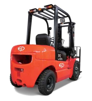 Montacarga eléctrica EP-EFL302-3TN con batería de litio 280 AH Montacarga eléctrica EP-EFL302-3TN con batería de litio 280 AH