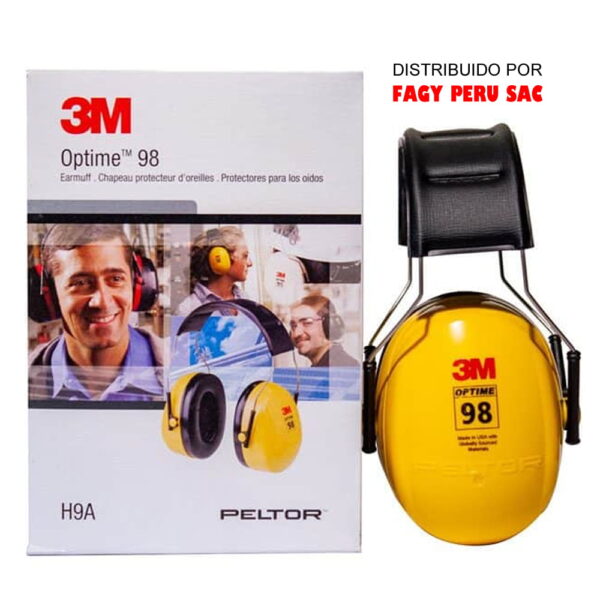 Orejera 3M H9A Peltor con Banda 25dB Orejera 3M H9A Peltor con Banda 25dB