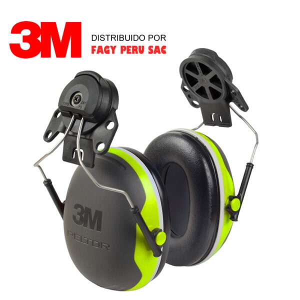 Orejera 3M X4P3E Serie X Adaptable a Casco 25dB Orejera 3M X4P3E Serie X Adaptable a Casco 25dB