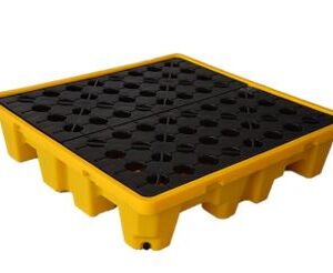 PALLET ANTIDERRAME DE 270L DE 4 TAMBORES